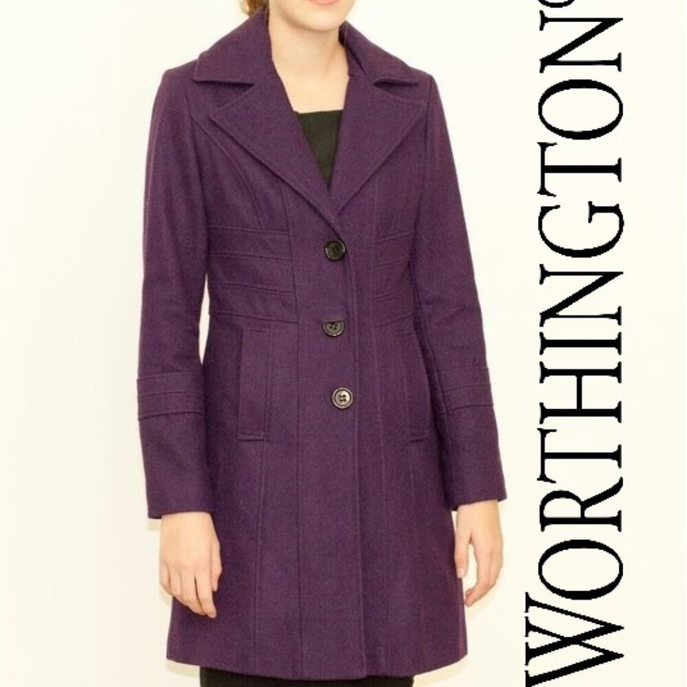 Worthington Winter Wool Coat